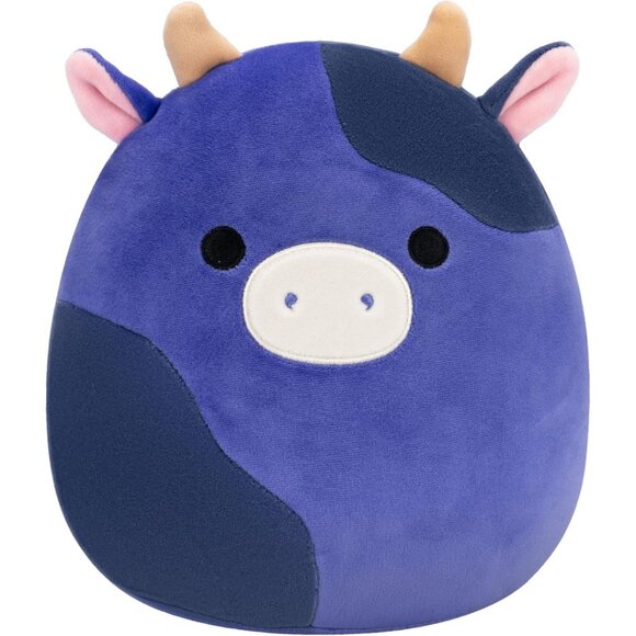 Spotted Dreams 8" Purple & Black Cow Plush by Jazwares - Picture 1 of 10